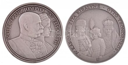 2006. A Magyar Pénzverő és a Münze Österreich közös kiadványa: '1916. Ausztria-Magyarország' Ag emlékérem pár, A Magyar Pénzverő és a Münze Österreich közös kiadványa, tanúsítvánnyal, 1000 kibocsátott darab. (30,1g/0.999 és