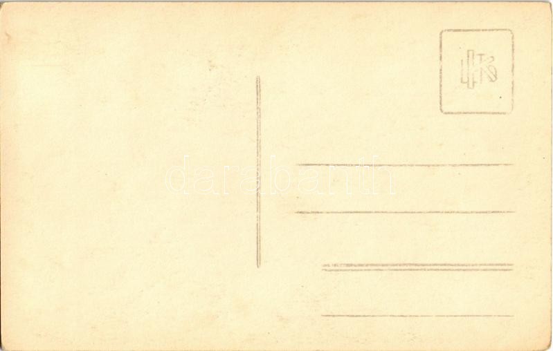 1928 Arad, Minorita templom tatarozáskor, Angeli úr és Harsányi úr / church under construction. photo (felszíni sérülés / surface damage) - Image 2