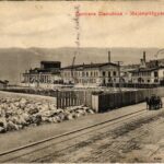 1909 Fiume, Rijeka; Cantiere Danubius / Danubius Hajóépítőgyár. Radici & Tomc. / Shipyard, factory (EK)