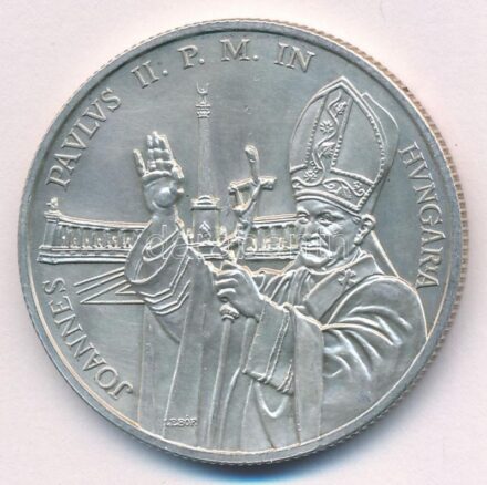 1991. 500Ft Ag 'II. János Pál pápa látogatása' T:BU Adamo EM120