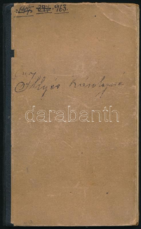 1929 Fényképes szolgálati cselédkönyv illetékbélyegekkel - Image 2