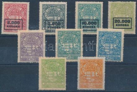 9 klf lakásügyi illetékbélyeg