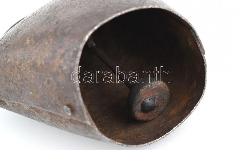 Fém kolomp, kopott, m:12cm - Image 2