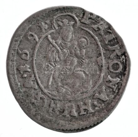1691K-B Denár Ag 'I. Lipót' Körmöcbánya (0,52g) T:2- patina Hungary 1691K-B Denar Ag 'Leopold I.' Kremnitz (0,52g) C:VF patina Huszár: 1509., Unger II.: 1114