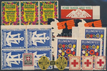 Kis külföldi parafilatéliai tétel stecklapon