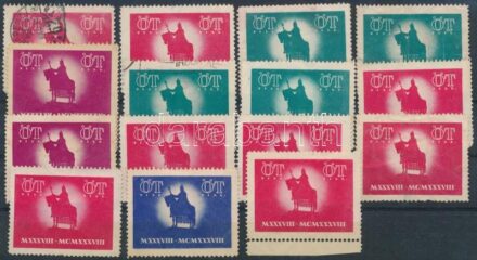 Szent István 15 db levélzáró