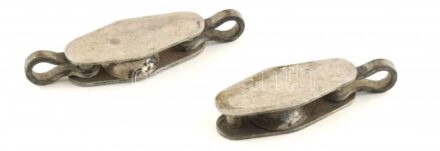 2 db aluminium vitorlás hajó csiga 13 cm