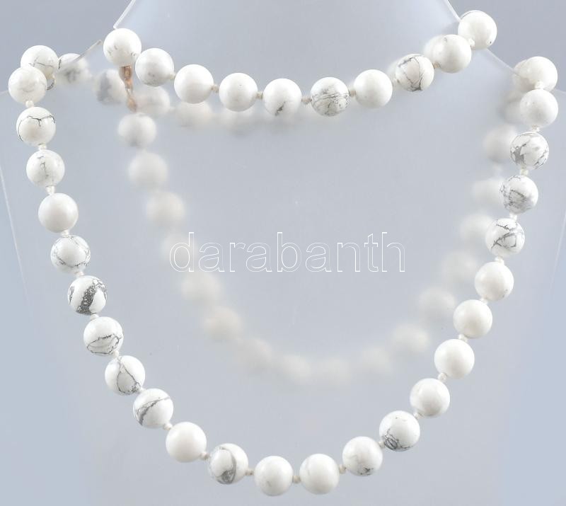 Howlit nyaklánc, h: 80 cm