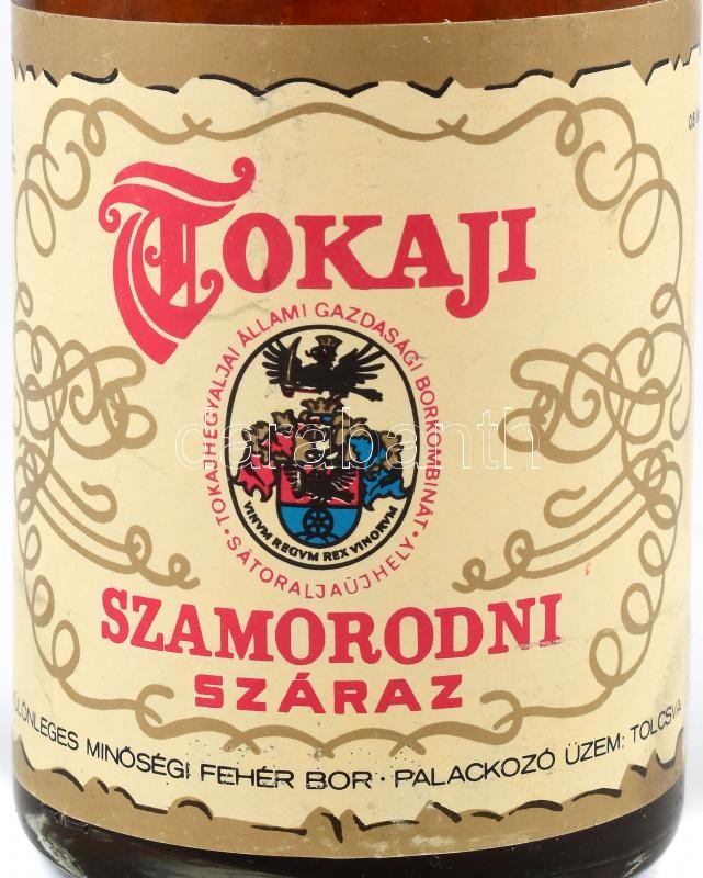 1983 Tokaji Szamorodni, palackozva: Tolcsva, 0,5 l - Image 2