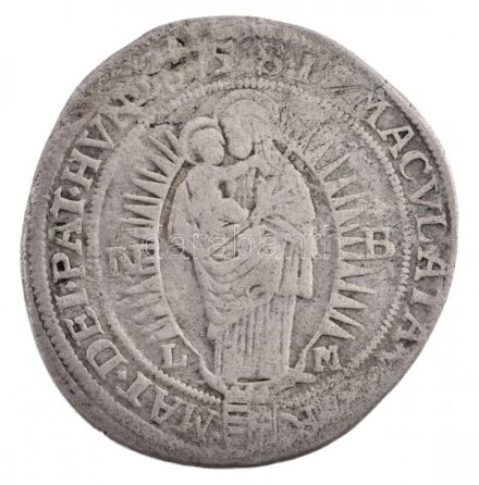 1675N-B/L-M 15kr Ag 'I. Lipót' (5,30g) T:2- Hungary 1675N-B/L-M 15 Kreuzer Ag 'Leopold I' (5,30g) C:VF Huszár: 1431., Unger II.: 1065.a