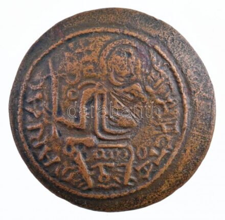 1172-1196. Rézpénz Cu 'III. Béla' (2,96g) T:1- patina Hungary 1172-1196. Copper Coin Cu 'Béla III' (2,96g) C:AU patina Huszár: 72., Unger I.: 114.