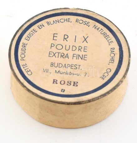 Erix poudre papírdoboz, d: 6 cm
