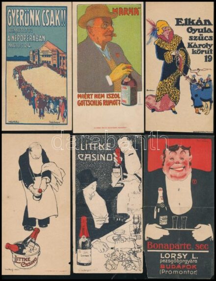 19 db számolócédula, vegyes állapotban