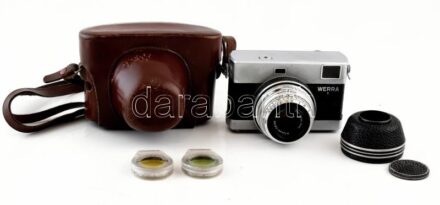 Werra Zeiss Tessar 2,8:50 objektívvel + 1 színszűrő