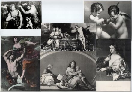 Szabó János debreceni fotós fotói képzőművészeti alkotásokról, 25 db, vegyes méretben