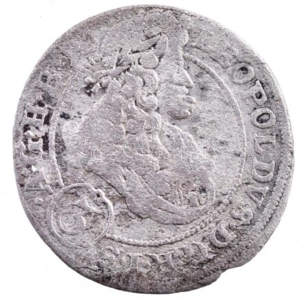Német Államok / Szilézia 1696CB 3kr Ag 'I. Lipót' (1,28g) T:3 German States / Silesia 1696CB 3 Kreuzer Ag 'Leopold I' (1,28g) C:F Krause KM#516