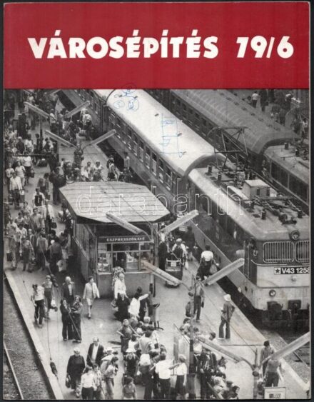 1979 A Városépítés című folyóirat 79/6. száma