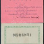 1934-1961 4 db kitüntetéskártya és jutalomlap, közte kettő kézzel illusztált