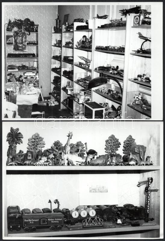 Budapesti Märklin játékbolt (Tóth Lajos) fotói, 8 db, 18×13 cm - Image 2