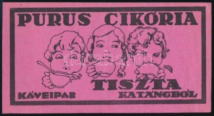 Purus cikória számolócédula