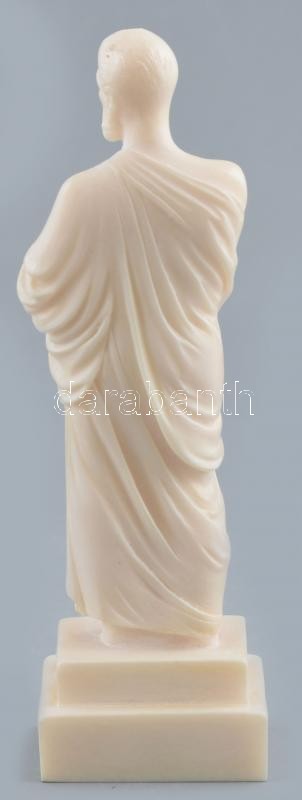 Alabástrom Hippokratész szobor, hibátlan, m:16 cm - Image 2