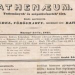 1837 Athenaeum Tudományok és Szépművészetek Tára 5 db száma - Image 2