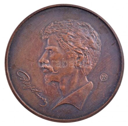 Lapis András (1942-) 1981. '10 éves a Kiskőrösi Csoport / Petőfi szülőháza' bronz emlékérem (42,5mm) T:1- Adamo KK2