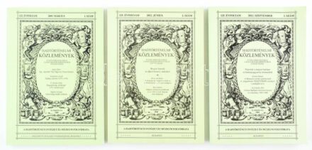 2009, 2012 Hadtörténeti Közlemények 122. évfolyam 1. szám + 125. évfolyam 2. és 3. szám