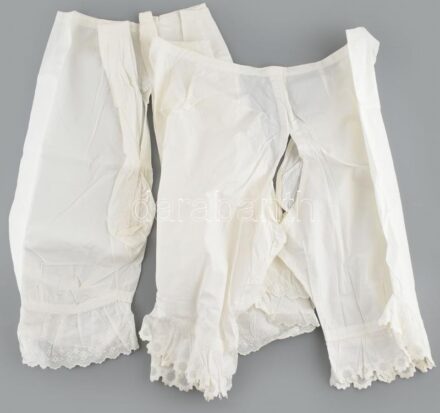 2 db régi női csipkés alsó