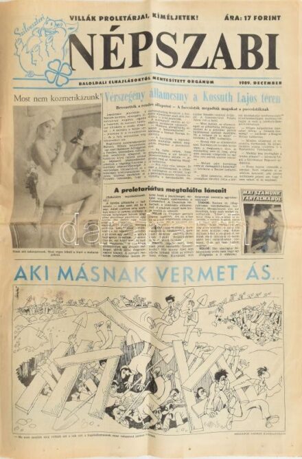 1989 Népszabi, a Népszabadság szilveszteri különkiadása