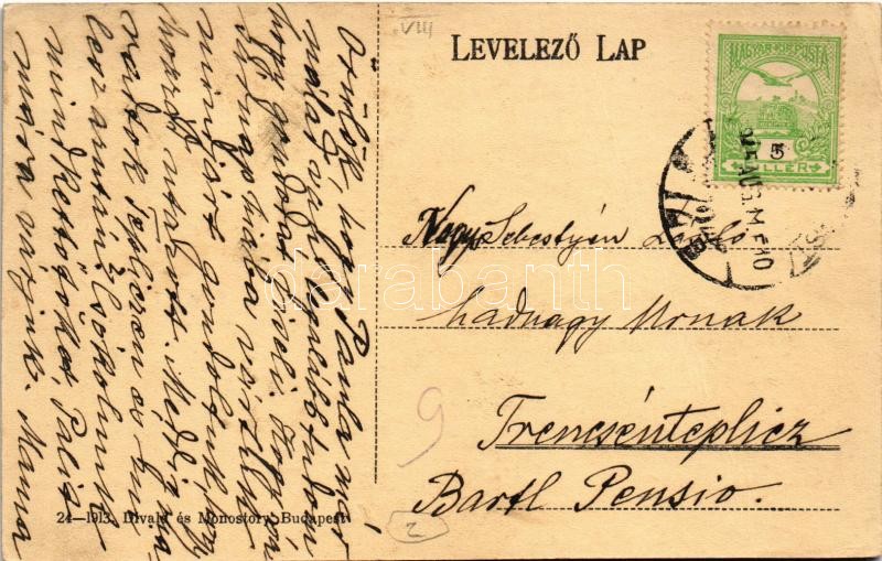 1915 Budapest VIII. Mária Dorothea Egyesület, Magyar Tanítónők Otthona javára. Orczy út 6. - Image 2