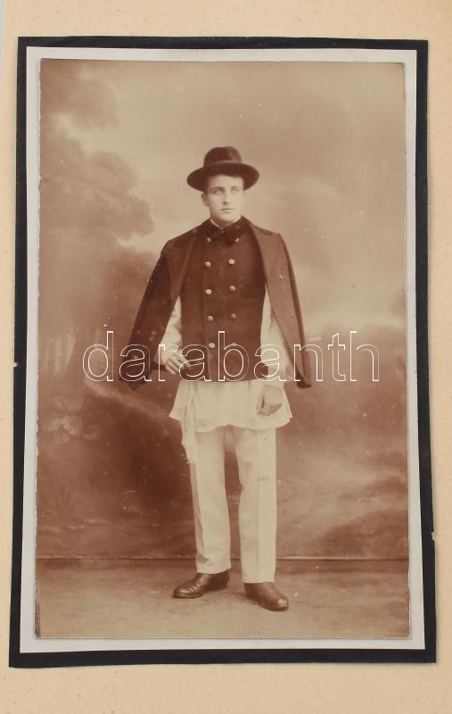 cca 1915-1919 16 db I. világháborús katonai fotó (magyar katonák az orosz fronton, stb.), vegyes méretben, többségük a hátoldalon feliratozva - Image 4