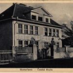 1938 Munkács, Mukacheve, Mukacevo; Ceská skola / Cseh iskola / Czech school + '1938 Munkács visszatért' So. Stpl