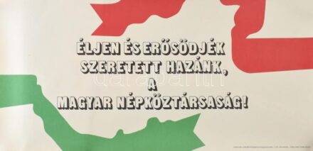 3 db MSZMP propraganda osztály plakát 120x32 cm