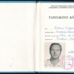 1978-1985 3 db MSZMP tanulmányi könyv egy személy részére