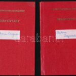 1978-1985 3 db MSZMP tanulmányi könyv egy személy részére - Image 3