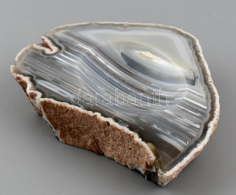 Achát tálka 14x9cm