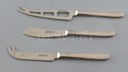 3 db Solingen rozsdamentes sajt szervírozó kés.