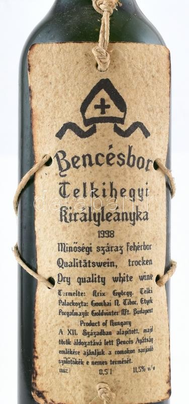 1998 Bencésbor Telekhegyi Királyleányka, 11,5% 500ml - Image 2