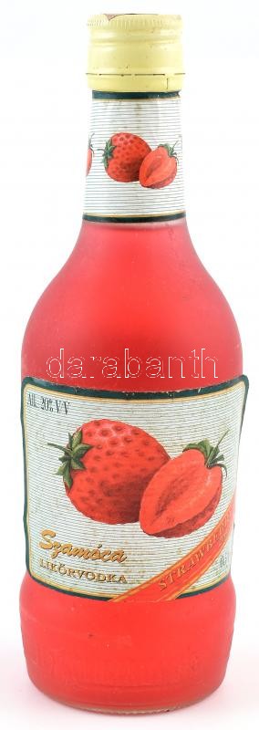 Szamóca likőrvodka, 20% 500ml
