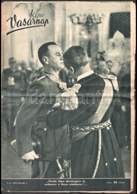1944 Képes Vasárnap február 1.-i száma