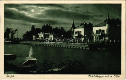 1928 Siófok, Holdvilágos est a Sión