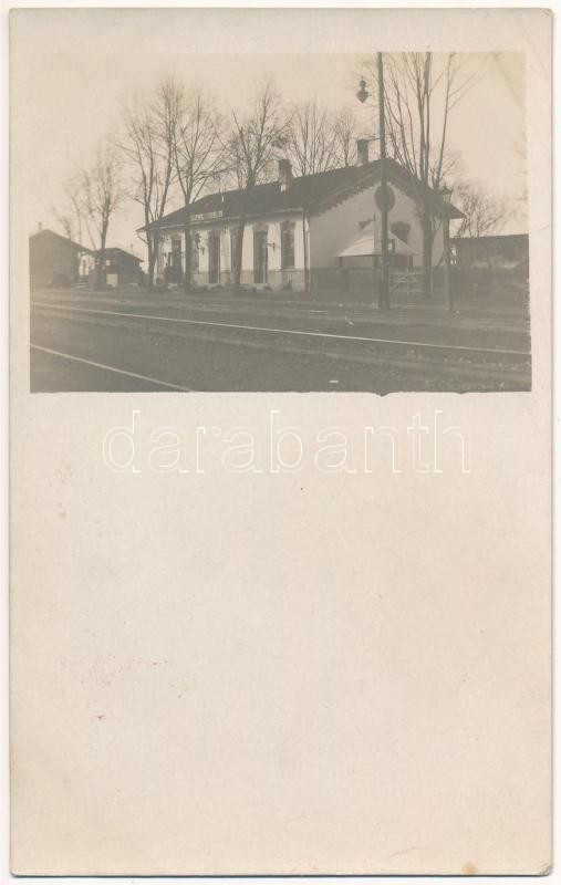 Végles-Nagyszalatna, Víglas-Zvolenská Slatina, Véghles-Szalatna; vasútállomás / railway station. photo
