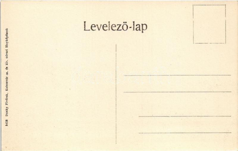 Kide, Chidea; Római katolikus templom és papilak. Dunky fivérek fényképészek kiadása / church and rectory - Image 2