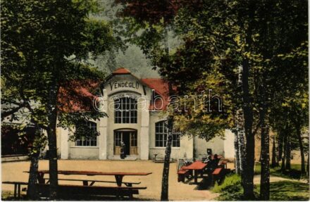 Lőcsefüred, Lőcse-fürdő, Levoca Kúpele; Vendéglő étterem / Speisesaal / restaurant