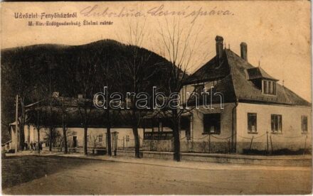 Fenyőháza, Lubochna; M. kir. erdőgondnoksági élelmi raktár / food storage of the forestry office (EK)