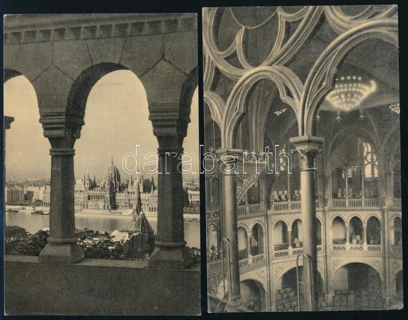 1960 9 különféle Országház belső - Image 2