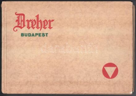 cca 1930 Dreher-Koncern ismertető füzete, benne a gyáregységek (sörfőzde, csokoládégyár, stb.) leírásával, fotókkal illusztrált