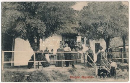 1914 Maglód, Lichtenstein S. vegyeskereskedés üzlete (fl)