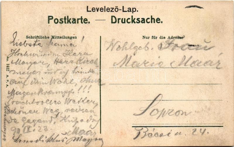 Lánzsér, Lándzsér, Landsee (Sopronszentmárton); Vár / Schlossruine / castle ruins - Image 2